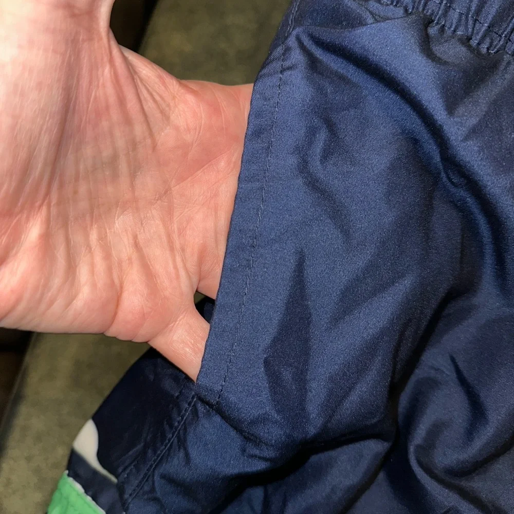 XXXL U.S. Polo Assn. Men's Green and Navy Striped Shorts. MUST BE BUNDLED - Picture 5 of 8